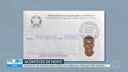 Merendeiro é Preso por Engano no Rio de Janeiro