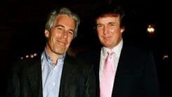 Ghislaine Maxwell presta depoimento ao Departamento de Justiça dos EUA em meio a polêmicas envolvendo Donald Trump. Reprodução: Globo