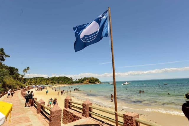 Ponta de Nossa Senhora de Guadalupe é eleita a melhor praia das Américas em 2025. Reprodução: Globo