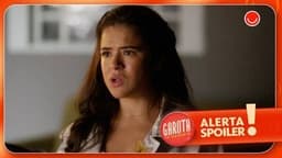 Bia desabafa com a avó Arlete enquanto enfrenta as consequências de suas ações na novela. Reprodução: Globo