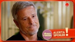 Jaques chantageia Abel para a presidência da Boaz em Dona de Mim. Reprodução: Globo