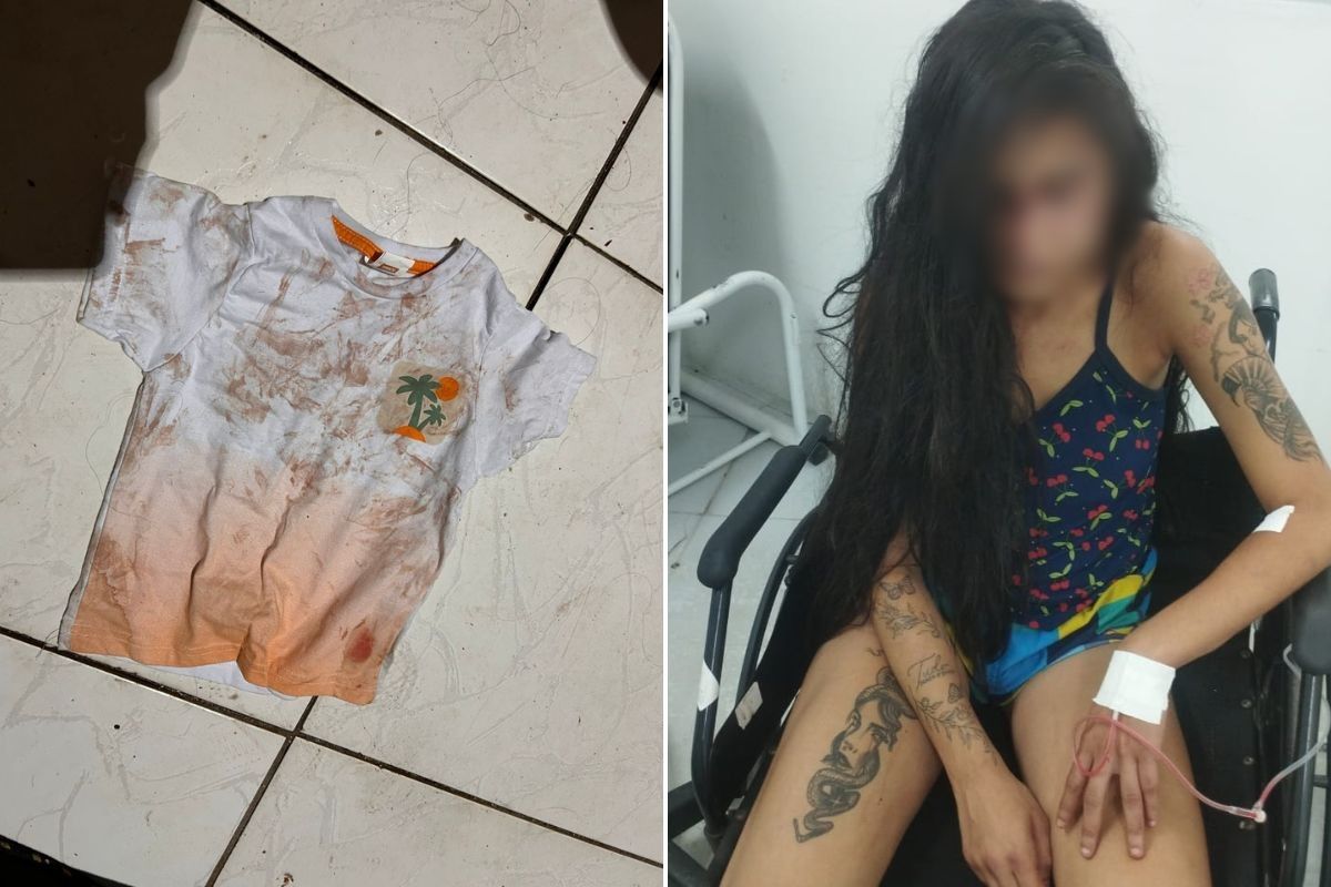 Homem é preso após tentativa de feminicídio contra a ex, na frente do filho de 2 anos. Reprodução: G1