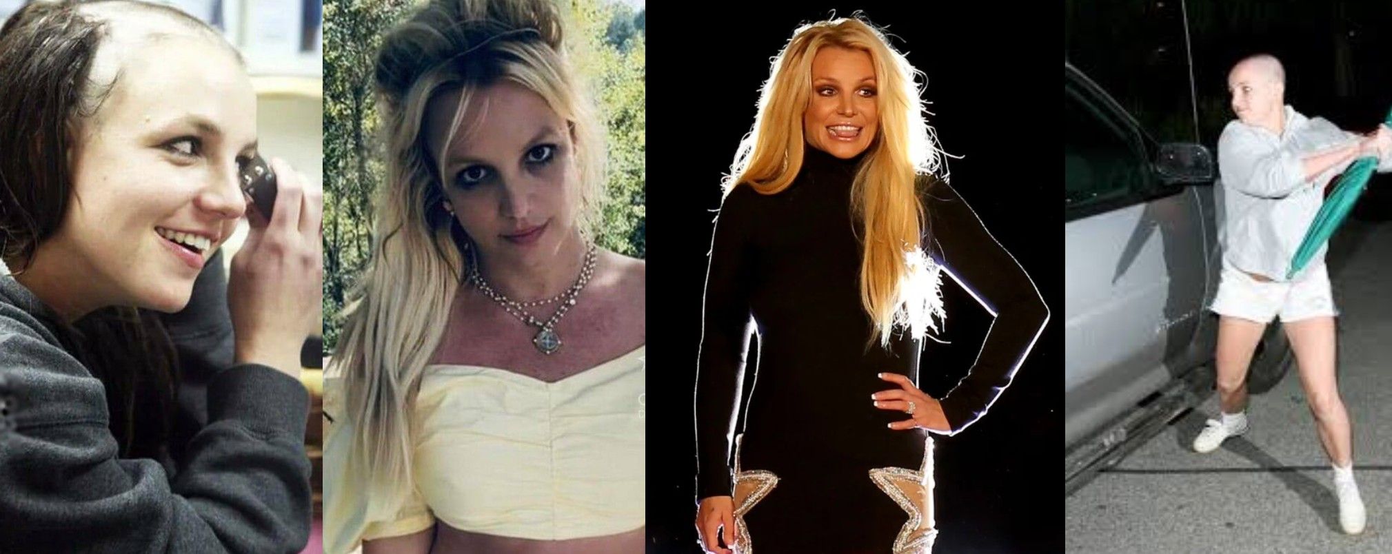 Britney Spears em novo projeto, relembrando polêmicas da cantora. Reprodução: Gshow