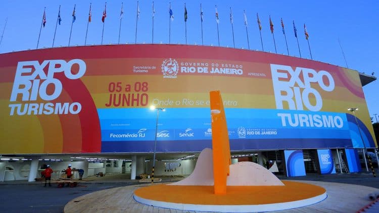 ExpoRio Turismo 2025 acontece de 5 a 8 de junho no Complexo Lagoon, com atrações variadas. Reprodução: Diário do Rio