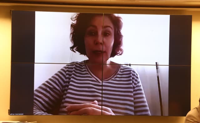 [Renúncia de Zambelli, sob pressão, ameniza o choque interno e atrito com o STF]. Reprodução: Oglobo