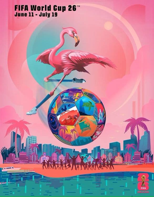 Artista Brasileiro Cria Pôster Surpreendente da Copa 2026