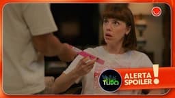 Solange revela a gravidez enquanto Fátima enfrenta dificuldades para engravidar em Vale Tudo. Reprodução: Globo