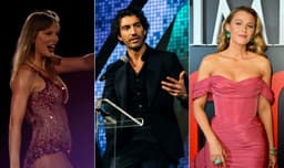 Taylor Swift intimada a depor em disputa judicial entre Blake Lively e Justin Baldoni. Reprodução: Globo