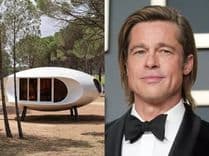 Brad Pitt adquire a rara Casa Xasteros, famosa pelo design futurista da década de 60.; Reprodução: Globo