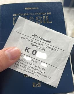 Cidadania por residência em Portugal: quase três anos para iniciar a primeira etapa. Reprodução: Retorno do item 11