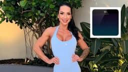 Campeã de fisiculturismo denuncia constrangimento em amigo-oculto envolvendo balança de mais de R$ 2 mil.. Reprodução: Oglobo