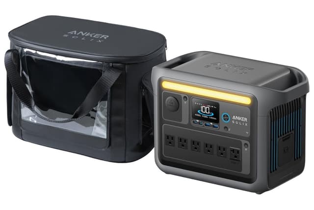 A bolsa Anker Solix C1000 é ideal para quem busca praticidade em viagens.; Legenda da imagem. Reprodução: Gizmodo