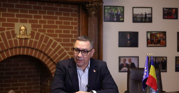 Candidato à presidência da Romênia, Victor Ponta, discute proteção a agricultores locais e apoio a Moldávia.; Reprodução: Reuters