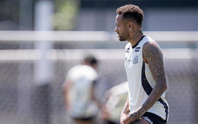 Neymar em foco? Santos x Recoleta: escalações e transmissão. Reprodução: Esporte