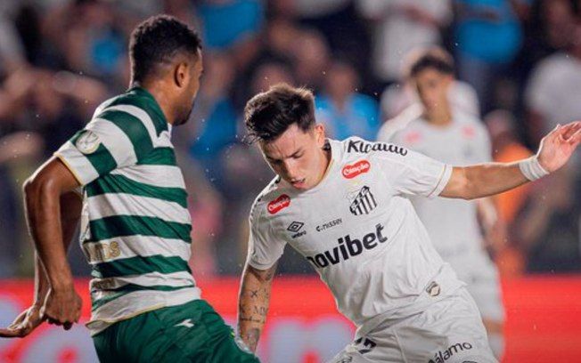 Neymar fica em branco; Santos empata com o Coritiba na Vila Belmiro.. Reprodução: Esporte