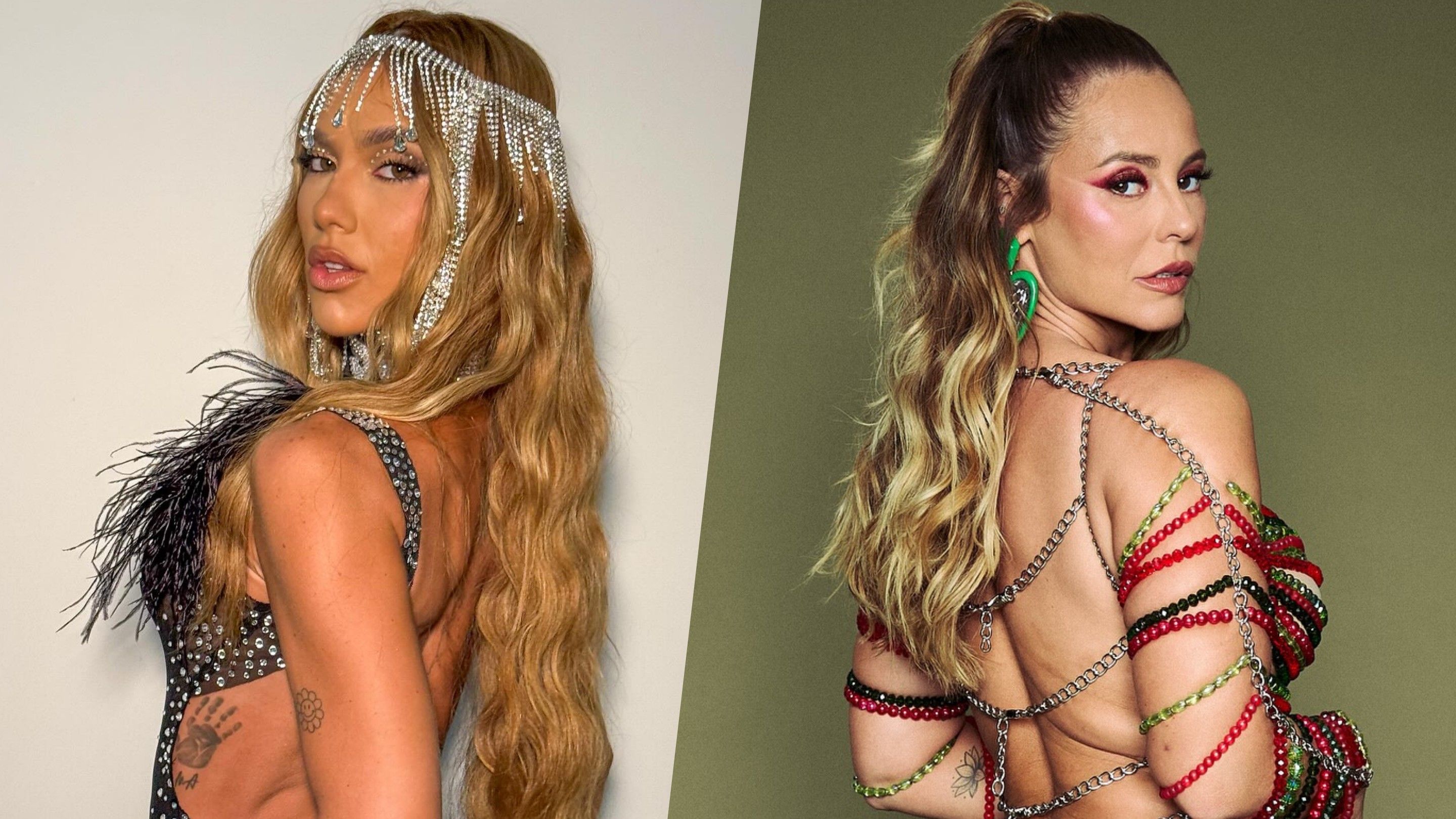 Virginia comenta rumores da volta de Paolla Oliveira à Grande Rio: 'Quero ficar'.. Reprodução: Gshow