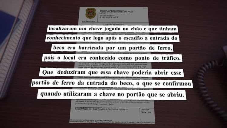 Polícia Civil cumpre mandados contra PMs envolvidos na morte do investigador Rafael Moura na favela do Fogaréu.; Reprodução: Alagoas 24 Horas