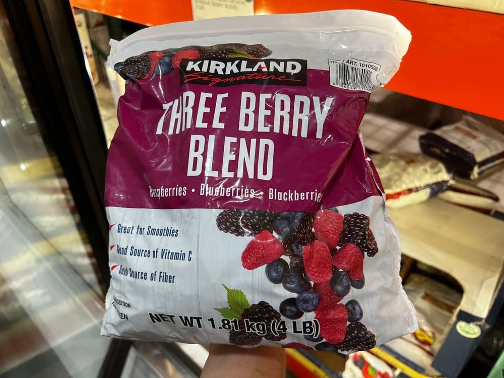 A nutricionista destaca alimentos ricos em fibras que podem ser encontrados no Costco. Reprodução: Cassandra Padula Burke