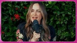 Claudia Leitte faz cover emocionante de 'Die With Smile', de Bruno Mars e Lady Gaga. Reprodução: Globo