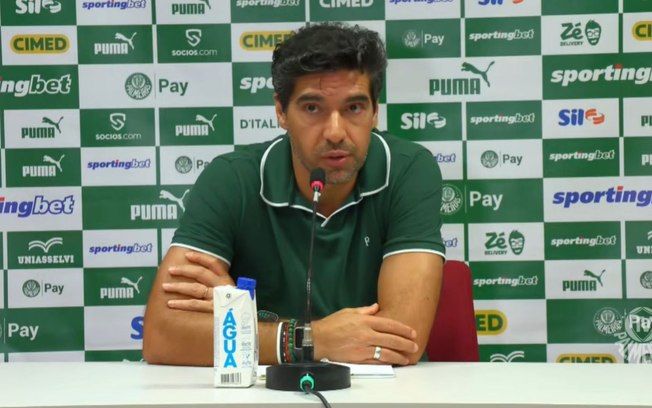 Abel Ferreira freia empolgação e relembra críticas do começo do ano. Reprodução: Esporte