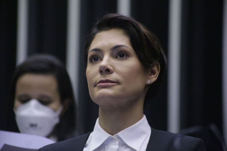 Michelle Bolsonaro critica parlamentar sobre cota feminina na política. Reprodução: CNN Brasil
