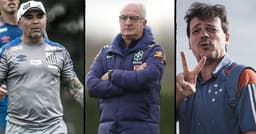 Treinador português deixa o Santos após três meses; César Sampaio assume interinamente. Reprodução: R7