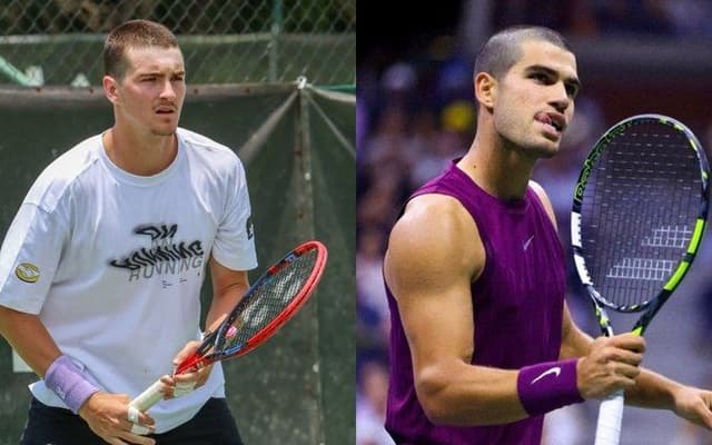 João Fonseca x Carlos Alcaraz: saiba onde assistir. Reprodução: Esporte