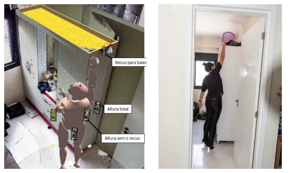 PM Gisele não alcança arma de tenente-coronel guardada em armário, aponta perícia.. Reprodução: G1