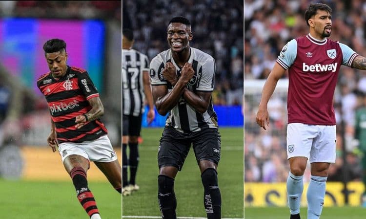 Atacante do Flamengo indiciado pela Polícia Federal por recebimento de cartões em 2023. Reprodução: Globo