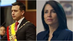 Candidatos Noboa e Gonzalez disputam presidência do Equador