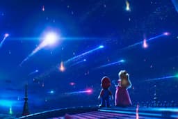 Elenco de Super Mario Galaxy retorna em trailer; lançamento previsto para abril de 2026. Reprodução: Retorno do item 11