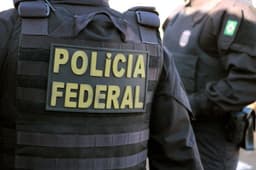 A Polícia Federal realiza operação contra extração ilegal de recursos minerais em Vilhena (RO); Reprodução: Globo.