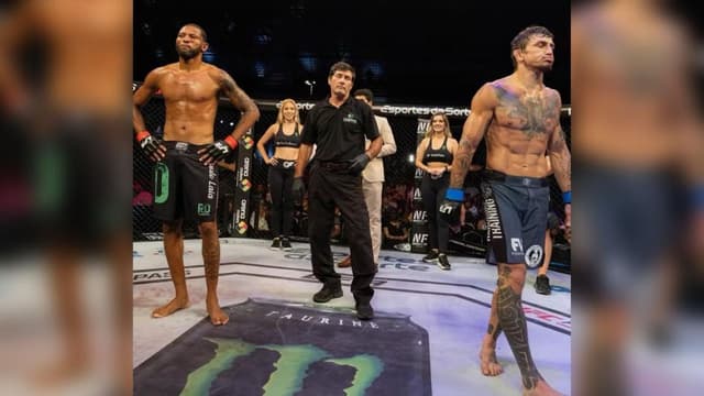 Nocaute inusitado em luta do LFA Brasil