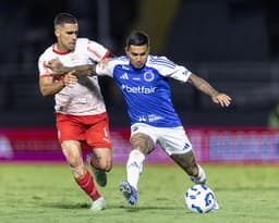 Análise do desempenho da equipe no primeiro tempo contra o Bragantino. Reprodução: Globo