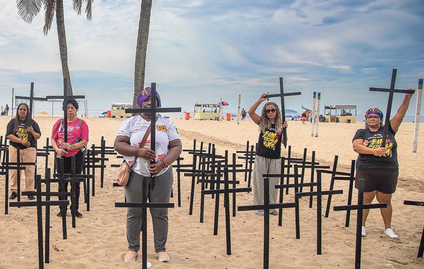 Milhares participam de atos no Brasil pelo Dia Internacional da Mulher. Reprodução: Oglobo