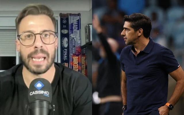Jornalista critica o Palmeiras e cobra a final contra o Flamengo.. Reprodução: Esporte