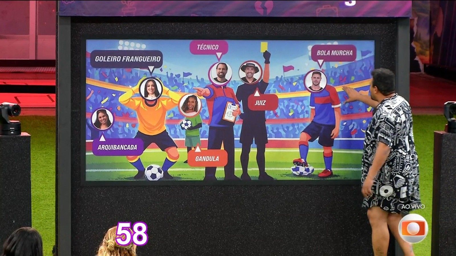 Babu Santana confronta Jonas Sulzbach no Sincerão, citando a maior decepção do jogo.. Reprodução: Gshow