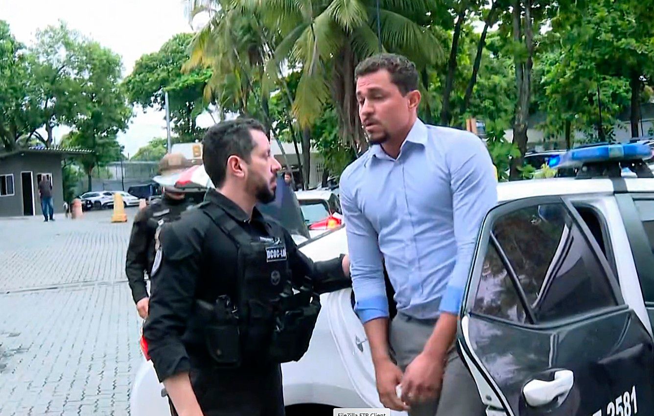 [Vereador Salvino Oliveira é solto pelo TJ do Rio.]. Reprodução: Oglobo