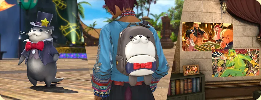 Campanha Make It Rain de FFXIV 2026 e Itens de Lontra Chegam ao Jogo