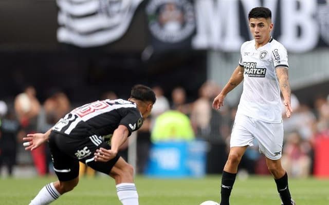 Atlético de Madrid confirma a compra do atacante Thiago Almada do Botafogo. Reprodução: iG.
