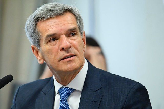 Ministro Marco Aurélio Bellizze durante cerimônia no Tribunal Superior Eleitoral.