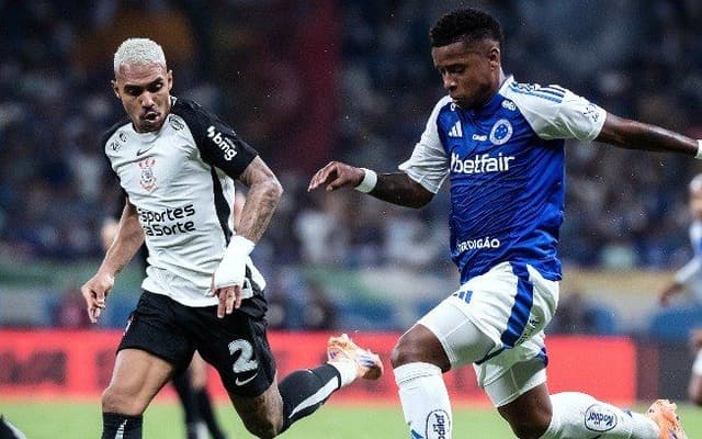 [Corinthians celebra vitória heroica que garantiu os 3 pontos]. Reprodução: Esporte