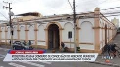 Prefeitura de São José dos Campos assina contrato para reforma do Mercado Municipal; Legenda da imagem. Reprodução: Globo