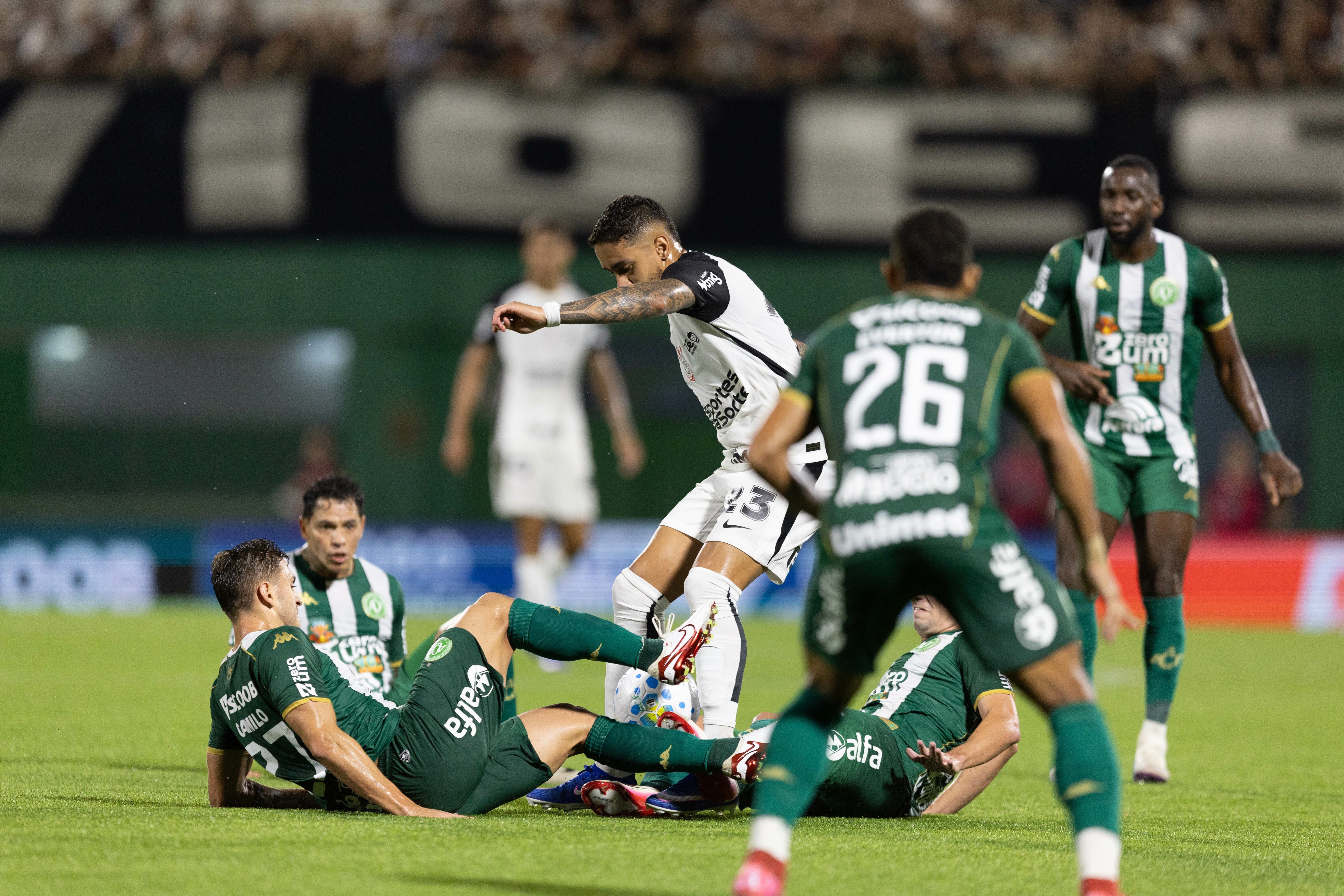 Yuri Alberto se destaca em empate do Corinthians.. Reprodução: Ge