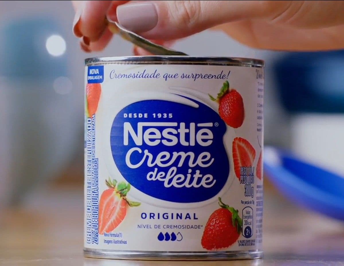 Embalagens de biscoitos e creme de leite que podem enganar consumidores, segundo o Procon-SP. Reprodução: Globo