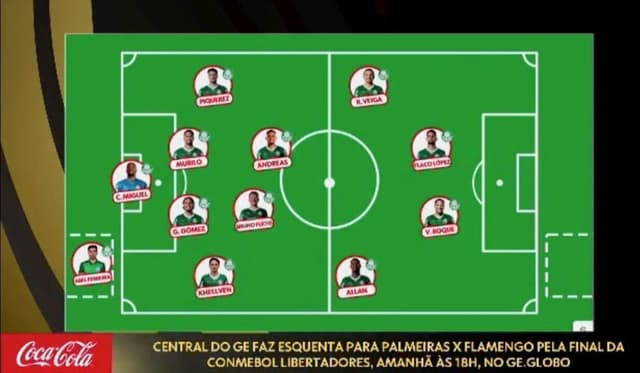 Torcedor do Palmeiras em Lima antes da final da Libertadores. Reprodução: Ge