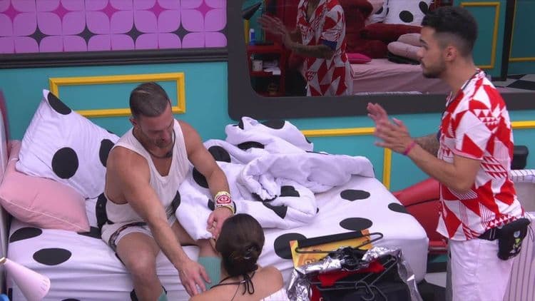 Diego Hypolito chora e desabafa com Daniele no BBB 25