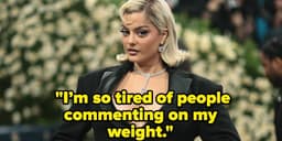 Frase provoca reflexão sobre comentários sobre o corpo alheio. Reprodução: BuzzFeed