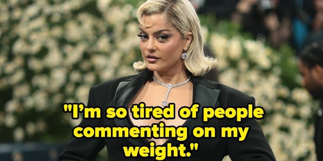 Frase provoca reflexão sobre comentários sobre o corpo alheio. Reprodução: BuzzFeed