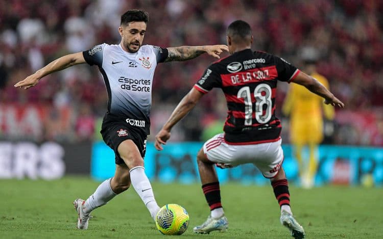 Flamengo e Corinthians se enfrentam no Maracanã pela sexta rodada do Campeonato Brasileiro. Reprodução: Lance.